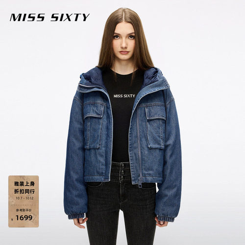 MissSixty牛仔羽绒服