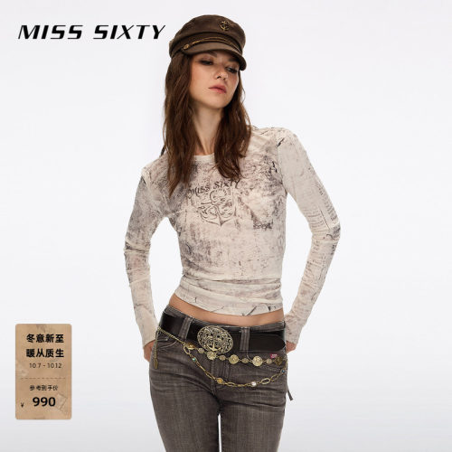 MissSixty航海印花T恤