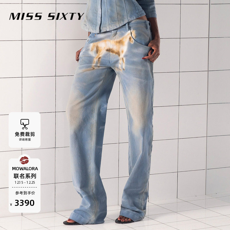 MISSSIXTYXMOWALOLA牛仔裤