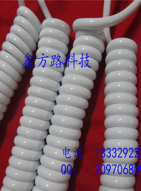 酒店壁挂式吹风机电源线螺旋弹簧电线Dieba康夫anmon永日wik古润