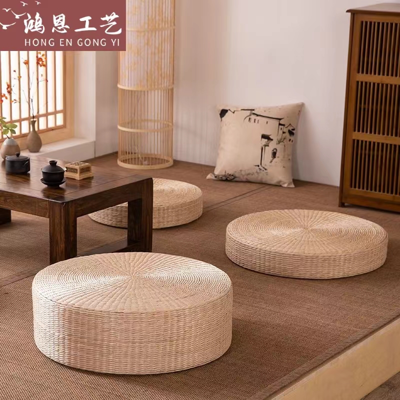 日式拜佛飘窗垫子茶道打坐蒲团