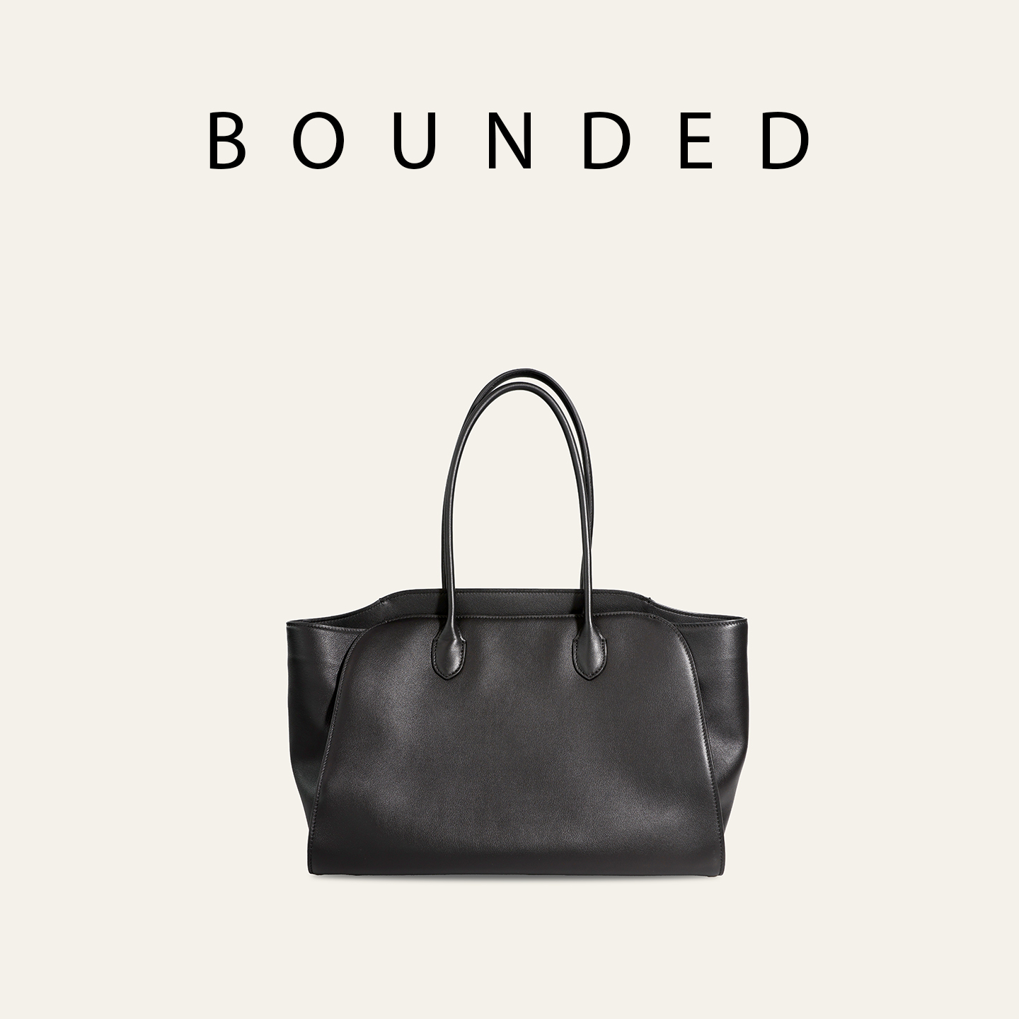 有界进口马鞍皮Marlo手提托特包