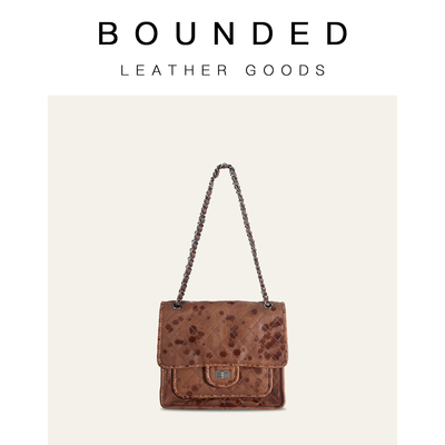 Vintage小香风链条复古流浪包