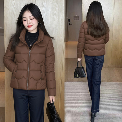 时尚短款羽绒棉服保暖加厚