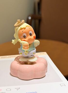 景德镇同款星星人陶瓷转转送女朋友潮玩治愈可爱热门创意桌面摆件