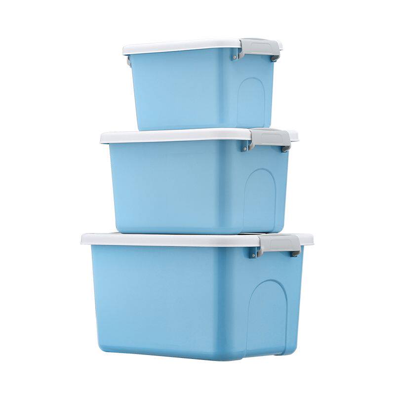 收纳箱塑料特大号小号储物箱加厚衣服玩具收纳盒车载家用整理箱子