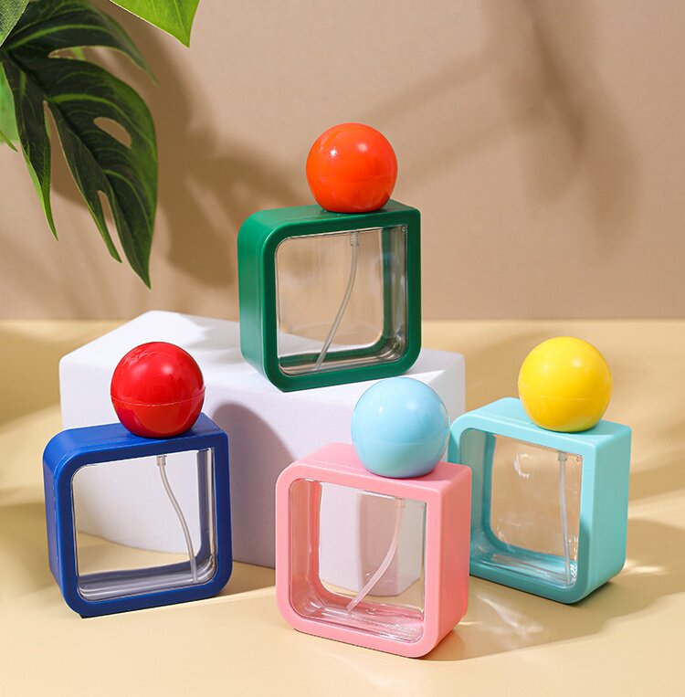 thumbnail for Dopamine Perfume Dispensing Bottle Alcohol Bottle Portable Plastic Press Disinfection Spray Bottle Travel Set Dispensing Bottle