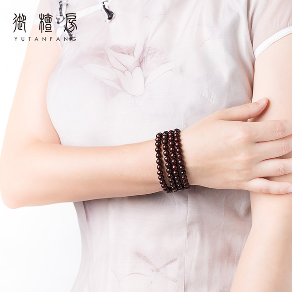 御檀房 老料小叶紫檀 手串佛珠108颗 优惠券折后￥29起包邮（￥109-80）另有19颗老料手串同价