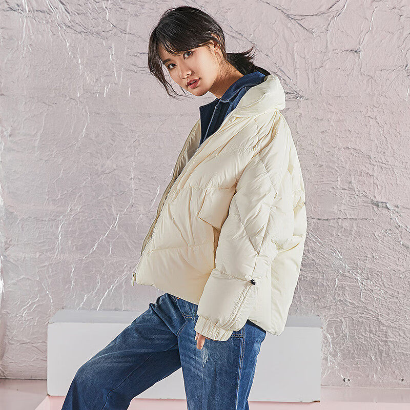 千仞岗冬季女士羽绒服女短款面包服韩版宽松百搭显瘦加厚保暖外套