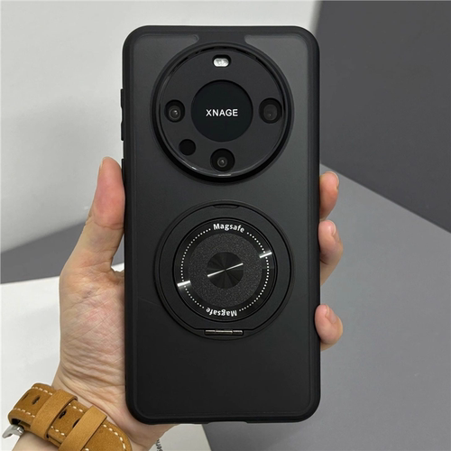 适用华为mate60pro手机壳带磁吸支架70Pro+80promax新款nova14磨砂50荣耀40Pro高级感magic6男士7女13200pro