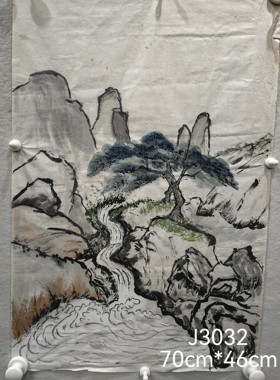捡漏几十年老名人手写真迹古玩古董老字画艺术品收藏