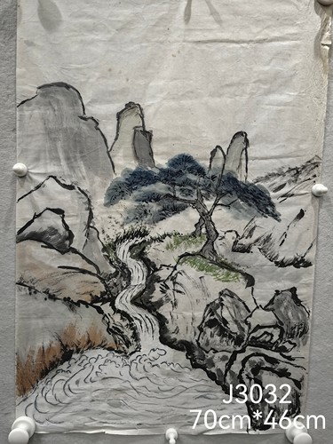 捡漏几十年老名人手写真迹古玩古董老字画艺术品收藏