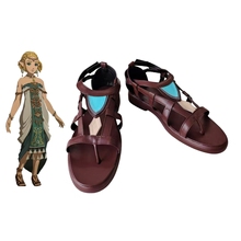 cosplay鞋塞尔达传说萨尔达cos鞋定制漫展动漫鞋子来图定制