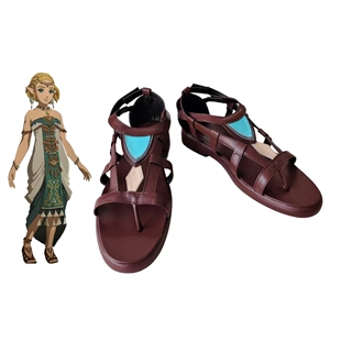 cosplay鞋塞尔达传说萨尔达cos鞋定制漫展动漫鞋子来图定制