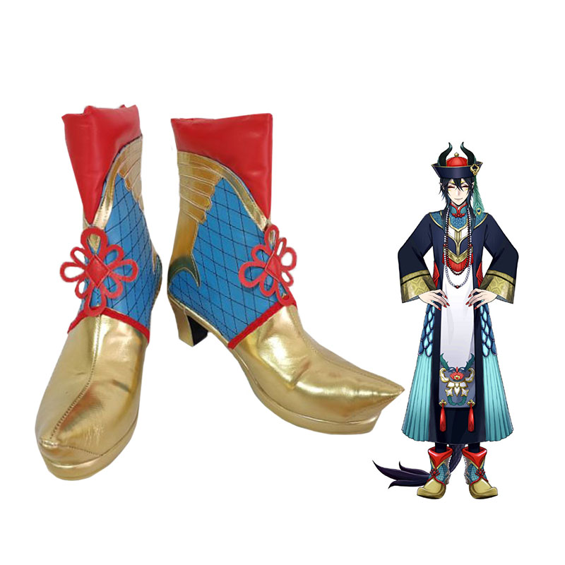 扭曲仙境万圣龙寮malleus 来图定做cos鞋子