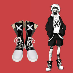 萌萌动漫 凹凸世界 私设蛮狼组帕洛斯cos鞋 cosplay定制定做