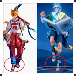 王者荣耀 张良缤纷绘卷动漫cosplay鞋 玄策热力旋回cos鞋子