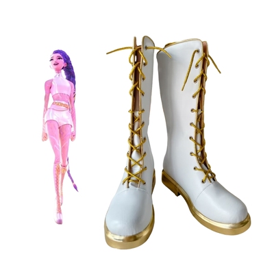 Kpop猎魔女团cos鞋rumi 鲁米cosplay鞋子定做