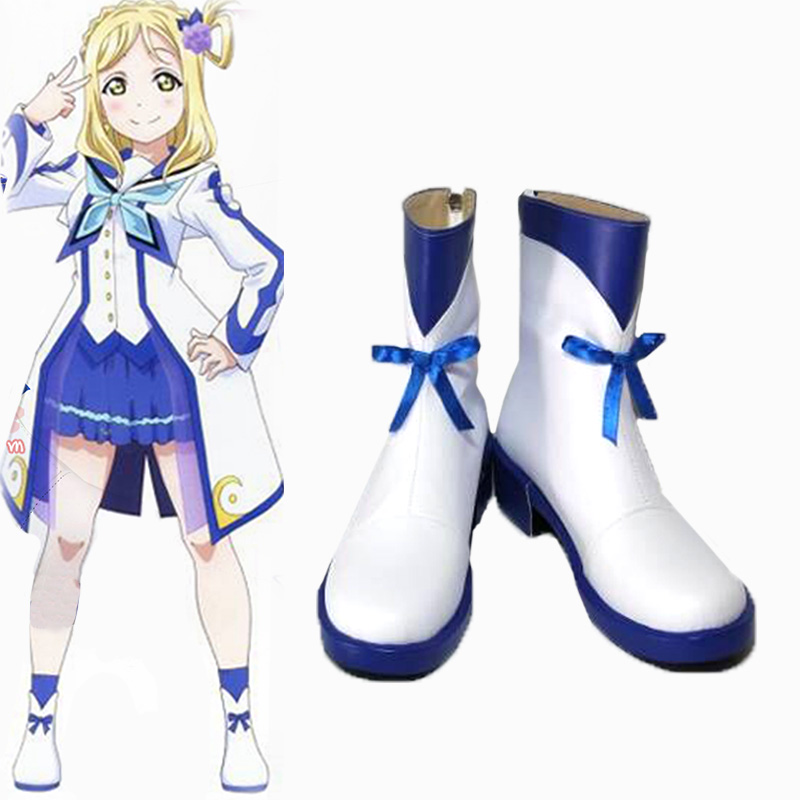 lovelive sunshine水团OP2第二季打歌服 小原鞠莉  COS鞋定制定做