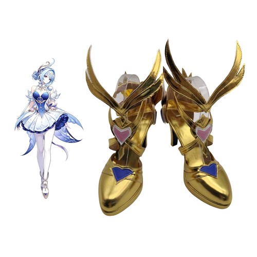 cosplay鞋原神Odette奥黛塔cos鞋定制高跟二次元鞋子