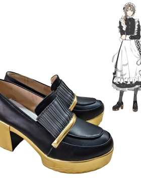 nijisanji彩虹社vtuber kanae叶女仆装cosplay鞋子定做