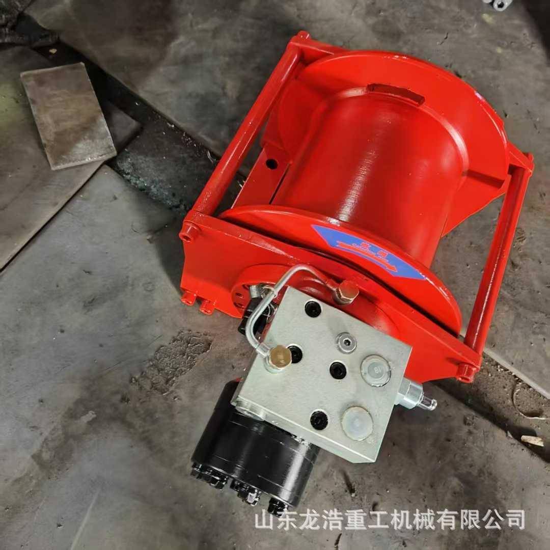 液压卷扬机5吨大行程钻机船用液压绞车工业多功能牵引拖拽绞盘