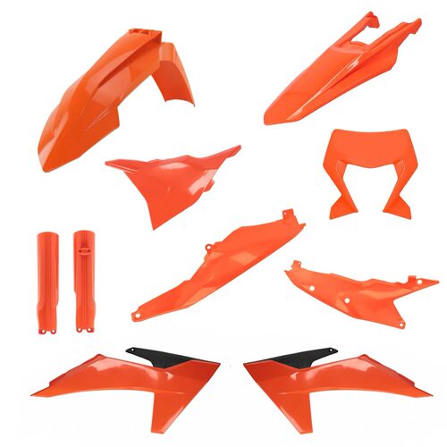 24-26款KTM SXF EXC300越野摩托外壳镭射电镀版画贴纸克维思贴花
