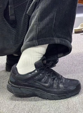 Nike P-6000 男款 黑色 低帮 休闲运动跑步鞋HF1052-010