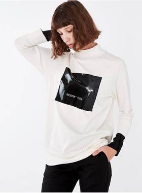 2020冬季宽松长袖女士A2DC64105简约大气时尚针织衫 A2DC6410581