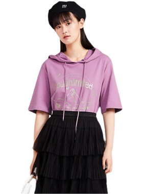 2021春秋款连帽卫衣A5DC83701薄款ins潮运动休闲时尚外套女A5DC83