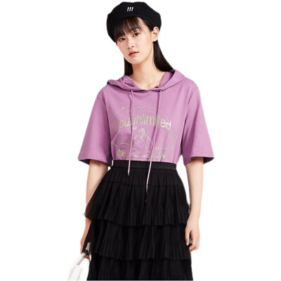 2021春秋款连帽卫衣A5DC83701薄款ins潮运动休闲时尚外套女A5DC83