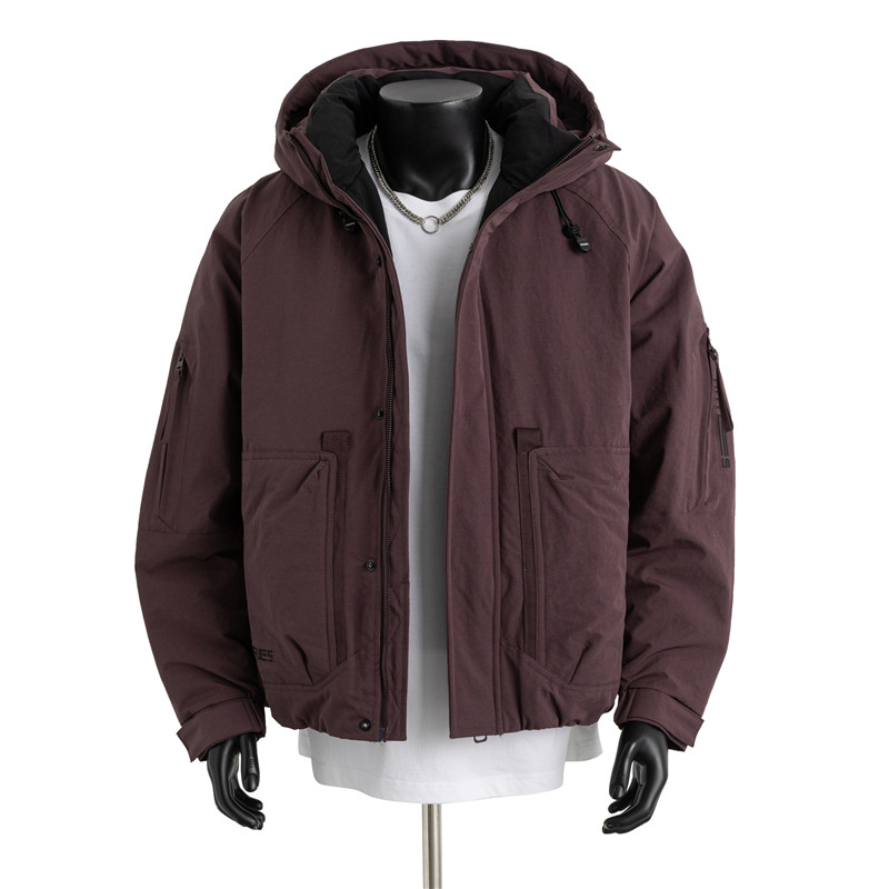 高品质冲锋衣羽绒服Y007P220,男装夹克,电商A418