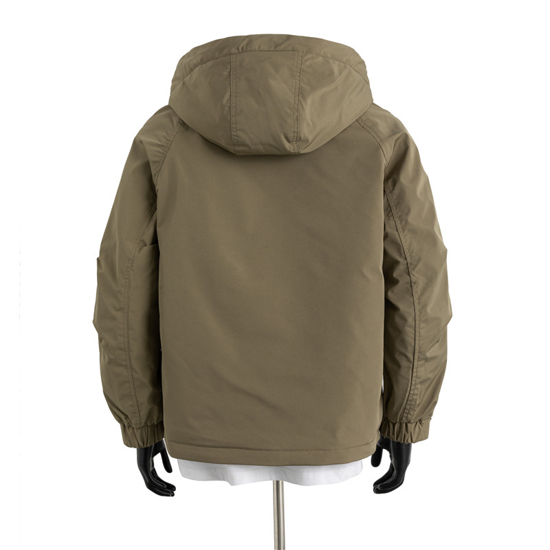 高品质连帽棉衣加厚夹克款棉服2502P110,男装夹克,电商A418