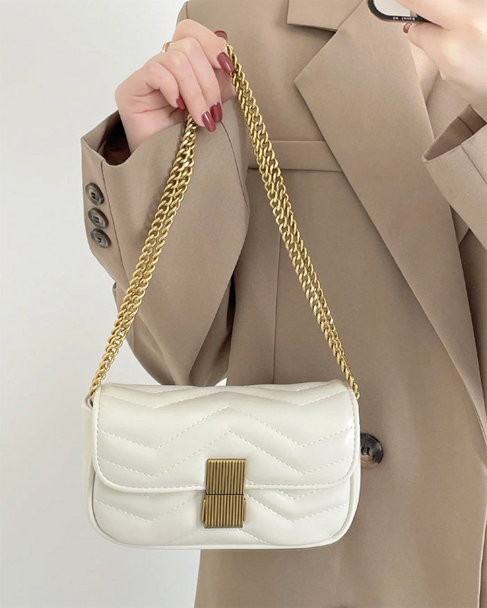 菱格单肩包2023新款夏小香风斜挎包小众设计链条小方包女腋下包包,箱包皮具/热销女包/男包,小方包,淘宝优惠券,粉丝福利购,淘宝优惠卷