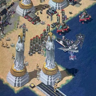 红色警戒单机版 红警2南天门6.2升级版 电脑版 包 游戏 科技时代安装