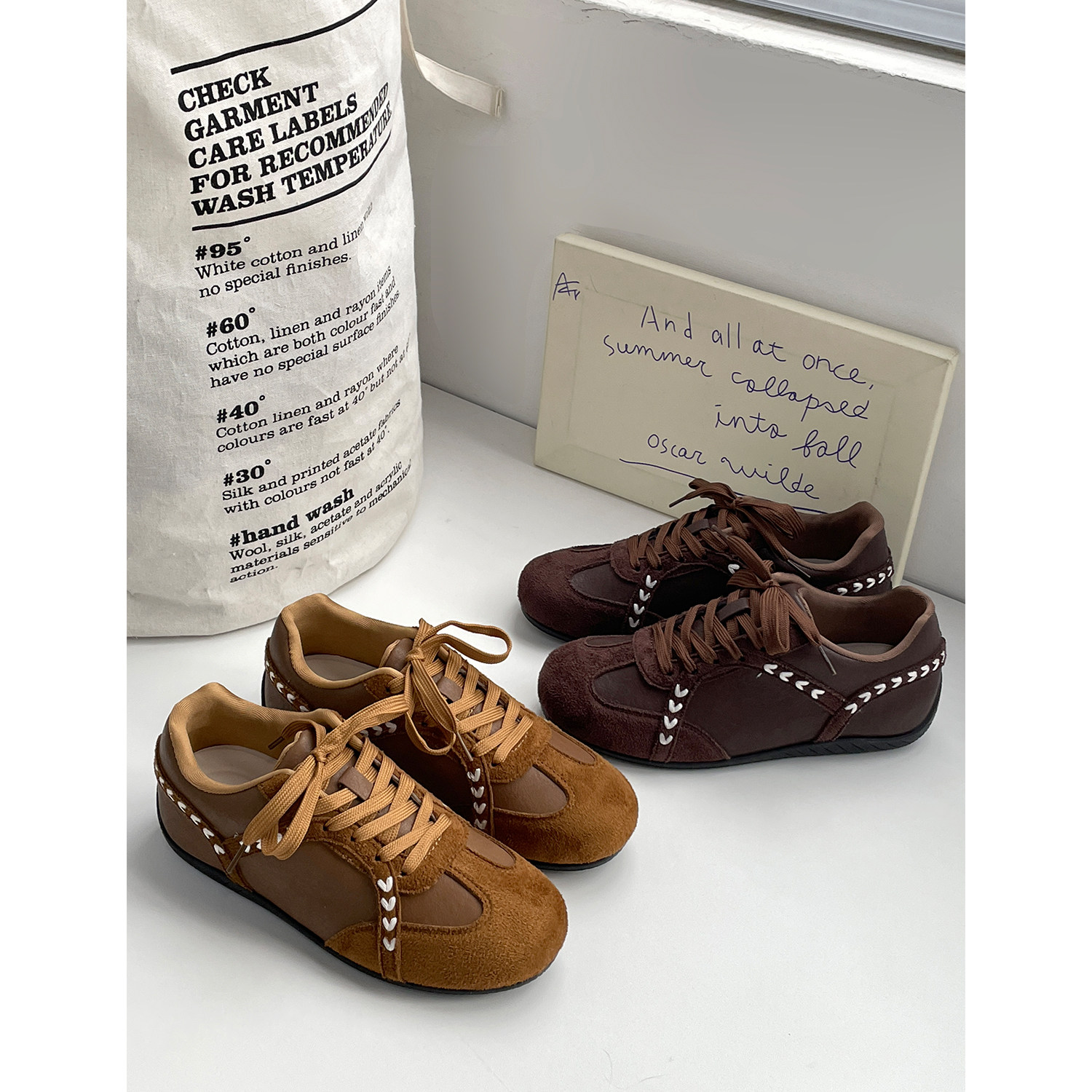 小众百搭复古软底单鞋女棕色休闲鞋2026春季新款轻便ins风运动鞋,女鞋,时尚休闲鞋,淘宝优惠券,粉丝福利购,淘宝优惠卷