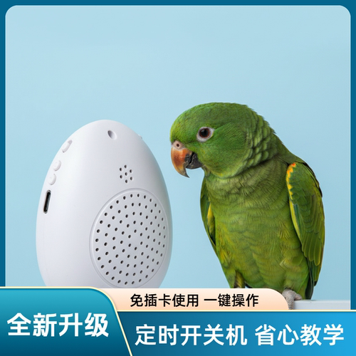 鸟用学习机录音鹦鹉学说话录音机鹦鹉学话机复读机教鸟学说话