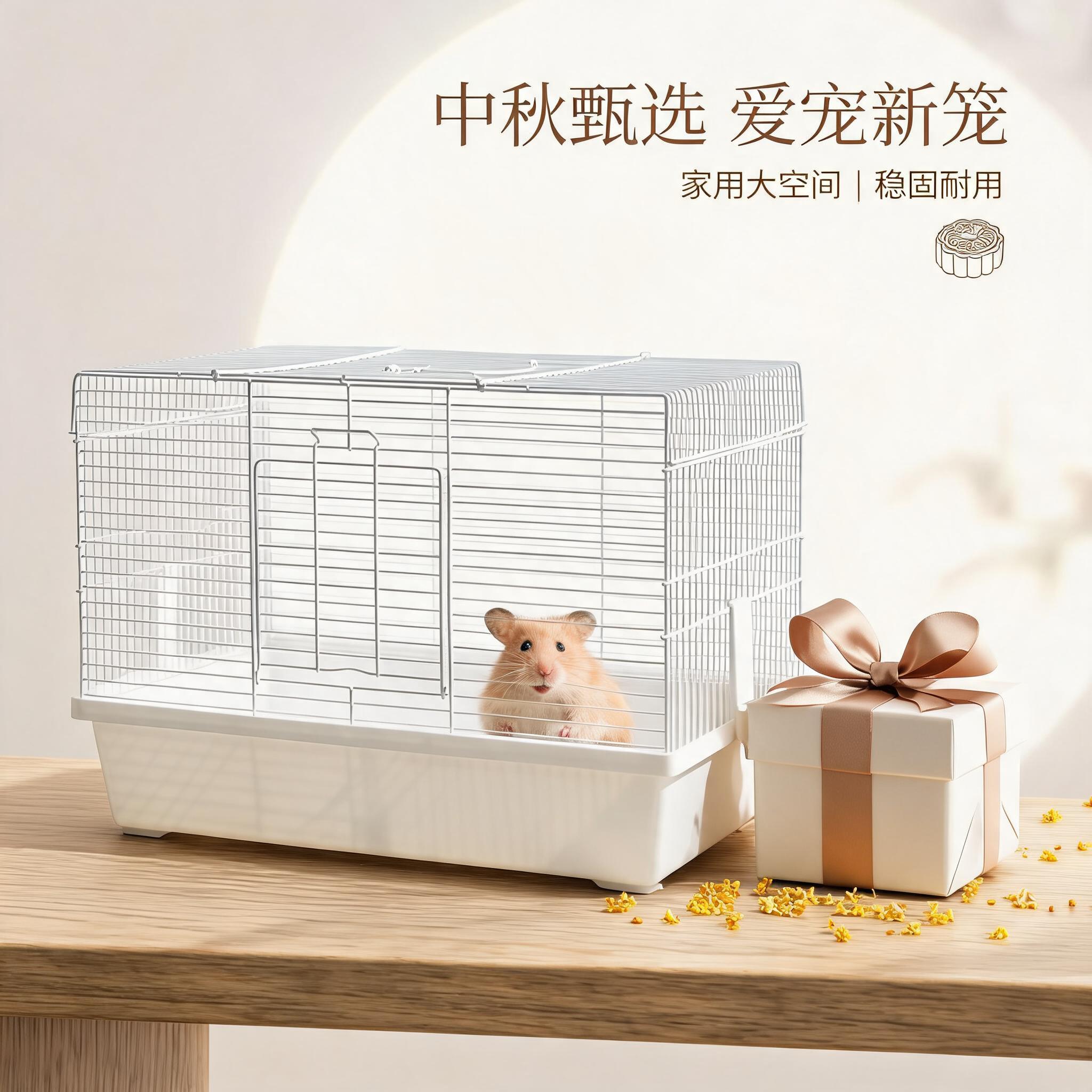 便宜仓鼠47基础笼超大豪华加高底盘全套通用小宠别墅花枝鼠金丝熊图片