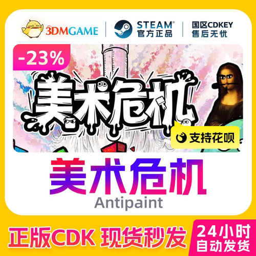 Steam正版激活码 美术危机 Antipaint 国区CDKEY 现货秒发