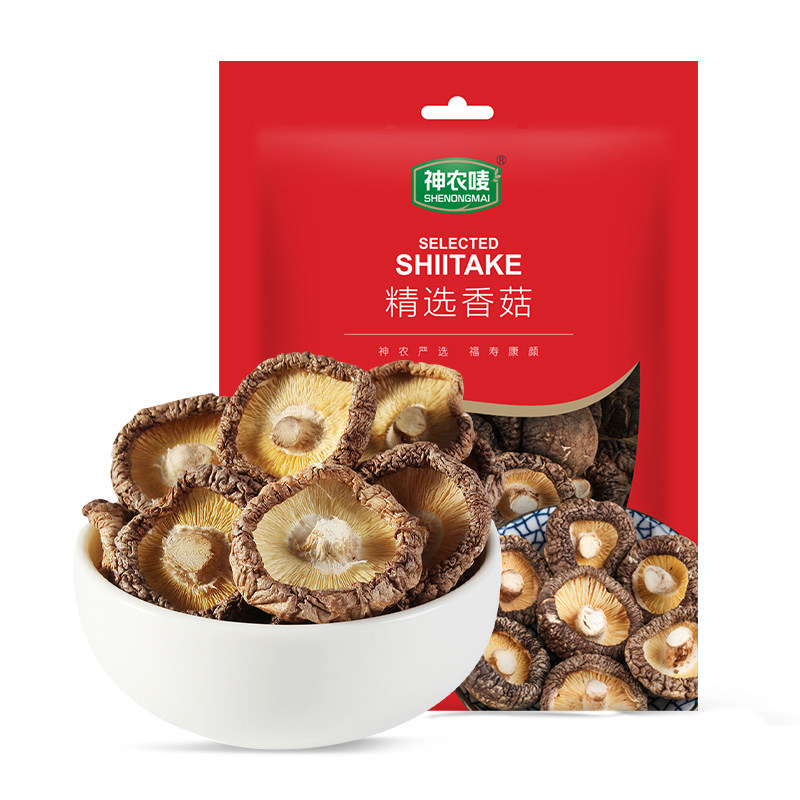 神农唛小香菇干货菌菇类煲汤材料蘑菇炖肉火锅食材干菜贵州特产