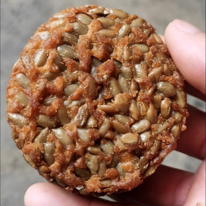 【山东美食】果仁月饼老式