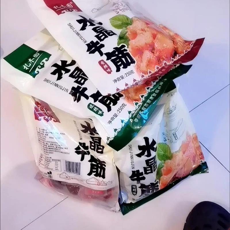 内蒙古水晶牛筋蹄香辣板低