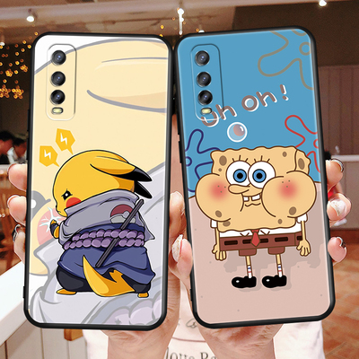 皮卡丘iQOOU1手机壳V2023A套vivoiQOOU爱酷iQOOUi艾酷iQ00iQU硅胶ipoou个性vivoiqu防摔vivoiqooui男女外壳