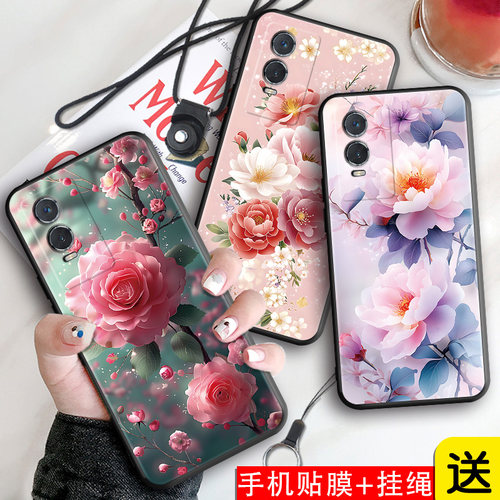适用于vivoY76s5g手机壳V2156A男女viviy76s软壳viov丫76s防摔v1v0y76s小清新vivvy76s卡通vovy76s可爱保护套