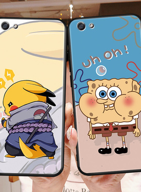 皮卡丘适用oppor9splust手机壳oppor9sp软硅胶oopor9splus保护套r9spuls可爱女款r9splust钢化膜opper9splus