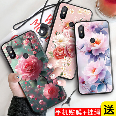 适用于小米8se手机壳mi8se保护套xiaomi8es小清新ml8se防摔型号M1805E2A/T男女软壳xm8se彩绘xiao mi8se外壳