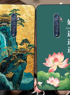 luckrider适用于OPPOReno2卡通PCKT00防摔pckm00保护套pckt00软硅胶opppreno2复古opopreon2网红PCKM00手机壳