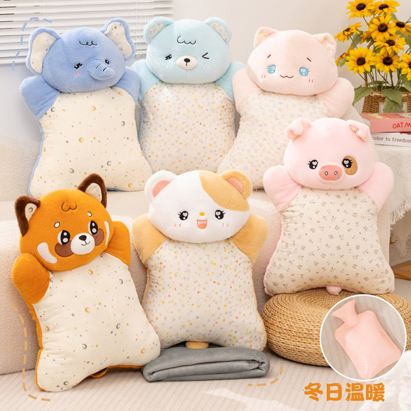 可爱捏捏安抚豆袋抱枕儿童睡觉陪伴玩偶办公室抱枕被子两用二合一,居家布艺,靠垫/抱枕,淘宝优惠券,粉丝福利购,淘宝优惠卷