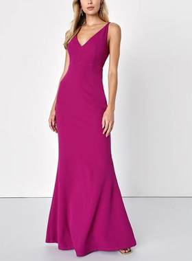 法式轻奢连衣裙晚礼服Dress