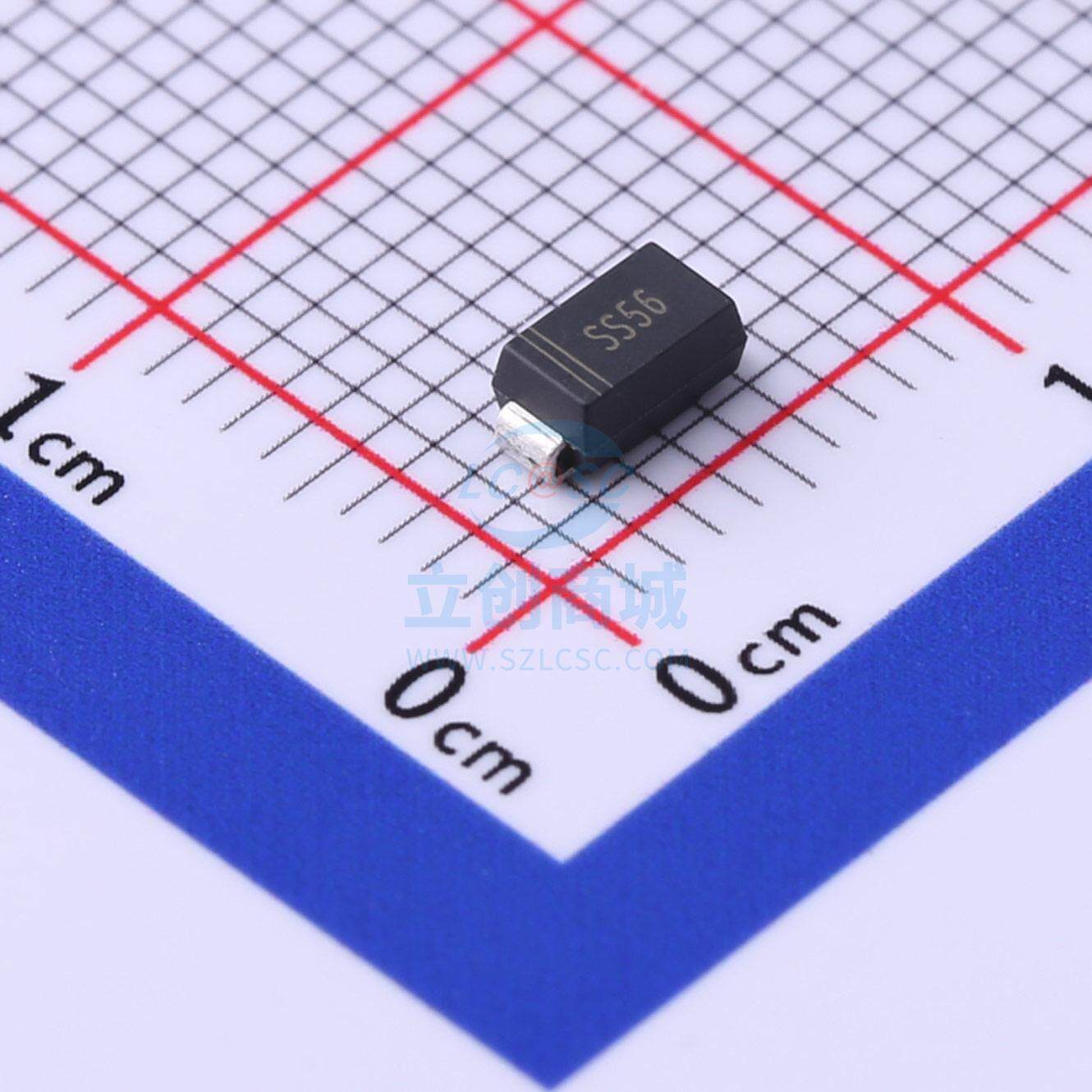 肖特基二极管 ss56g sma shikues(时科)